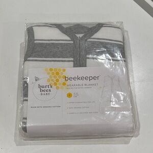 Burt's Bees Baby Striped Wearable Blanket